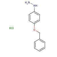 52068-30-1 4-Benzyloxyphenylhydrazine hydrochloride chemical structure
