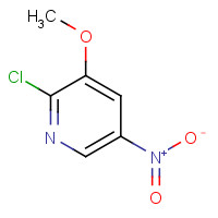 75711-00-1 2-Chloro-3-methoxy-5-nitro-pyridine chemical structure