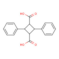4462-95-7 2,4-Diphenyl-1,3-cyclobutanedicarboxylic acid chemical structure