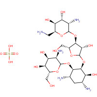 1263-89-4 Paromomycin sulfate salt chemical structure
