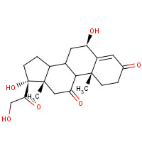 16355-28-5 4-Pregnen-6-beta,17,21-triol-3,11,20-trione chemical structure
