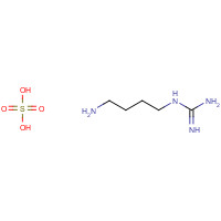 2482-00-0 1-Amino-4-guanidinobutane sulfate salt chemical structure