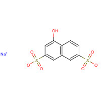 20349-39-7 1-Naphthol-3,6-disulfonic acid disodium salt chemical structure