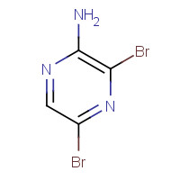 24241-18-7 2-Amino-3,5-dibromopyrazine chemical structure