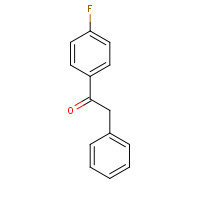 347-84-2 4'-Fluoro-2-phenylacetophenone chemical structure