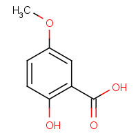 2612-02-4 5-Methoxysalicylic acid chemical structure