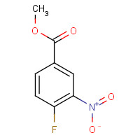 329-59-9 Methyl 4-fluoro-3-nitrobenzoate chemical structure