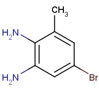 76153-06-5 5-Bromo-3-methyl-benzene-1,2-diamine chemical structure