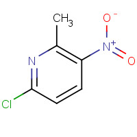 22280-60-0 2-Chloro-5-nitro-6-methylpyridine chemical structure