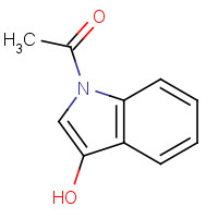 33025-60-4 1-Acetyl-3-hydroxyindole chemical structure
