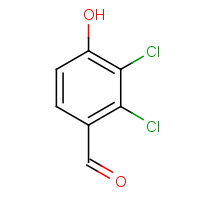 16861-22-6 2,3-Dichloro-4-hydroxybenzaldehyde chemical structure