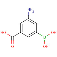 116378-40-6 3-Amino-5-carboxylphenylboronic acid chemical structure