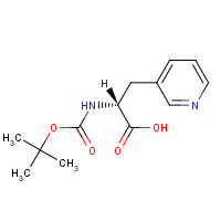98266-33-2 Boc-D-3-pyridylalanine chemical structure