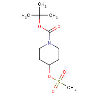 141699-59-4 1-Boc-4-methanesulfonyloxy-piperidine chemical structure