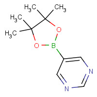 321724-19-0 Pinacol ester pyrimidinyl-5-boronic acid chemical structure