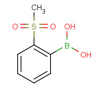 330804-03-0 2-(Methylsulfonyl)phenylboronic acid chemical structure