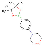 186498-02-2 4-[4-(4,4,5,5-Tetramethyl-1,3,2-dioxaborolan-2-yl)phenyl]morpholine chemical structure