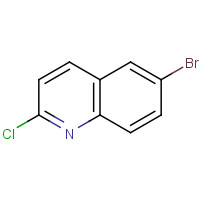1810-71-5 6-Bromo-2-chloroquinoline chemical structure