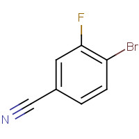 133059-44-6 4-Bromo-3-fluorobenzonitrile chemical structure