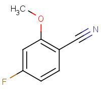 191014-55-8 4-Fluoro-2-methoxybenzonitrile chemical structure