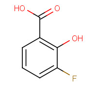 341-27-5 3-Fluoro-2-hydroxybenzoic acid chemical structure