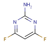 675-11-6 2-Amino-4,6-difluoropyrimidine chemical structure