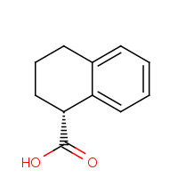 23357-47-3 (R)-1,2,3,4-tetr-Ahydro naphthoic acid chemical structure