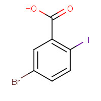 21740-00-1 5-Bromo-2-iodobenzoic acid chemical structure