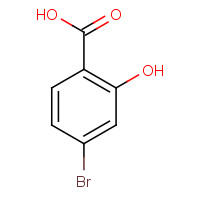 1666-28-0 4-Bromo-2-hydroxybenzoic acid chemical structure