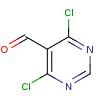 5305-40-8 4,6-Dichloro-5-pyrimidinecarbaldehyde chemical structure