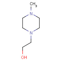 5464-12-0 1-(2-Hydroxyethyl)-4-methylpiperazine chemical structure