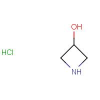 18621-18-6 3-Hydroxyazetidine hydrochloride chemical structure
