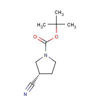 132945-78-9 (S)-1-N-Boc-3-cyanopyrrolidine chemical structure