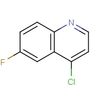 391-77-5 4-Chloro-6-fluoroquinoline chemical structure