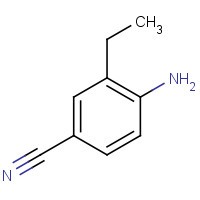 170230-87-2 4-Amino-3-ethylbenzonitrile chemical structure