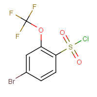 175278-14-5 4-Bromo-2-(trifluoromethoxy)benzene sulphonyl chloride chemical structure