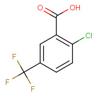 657-06-7 2-Chloro-5-trifluoromethylbenzoic acid chemical structure