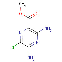 1458-01-1 Methyl 3,5-diamino-6-chloropyrazine-2-carboxylate chemical structure