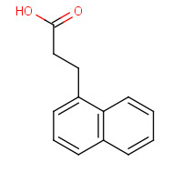 3243-42-3 3-(1-Naphthyl)propionic acid chemical structure