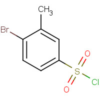 72256-93-0 4-Bromo-3-methylbenzenesulphonyl chloride chemical structure