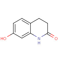 22246-18-0 3,4-Dihydro-7-hydroxycarbostyril chemical structure