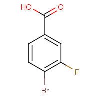 153556-42-4 4-Bromo-3-fluorobenzoic acid chemical structure
