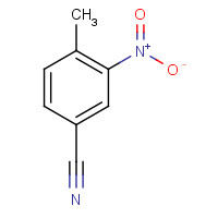 939-79-7 3-Nitro-4-methylbenzonitrile chemical structure