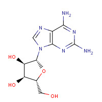 2096-10-8 2-Aminoadenosine chemical structure