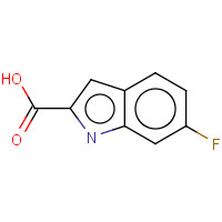 3093-97-8 6-Fluoroindole-2-carboxylic acid chemical structure