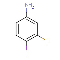 656-66-6 3-Fluoro-4-iodoaniline chemical structure