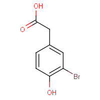 38692-80-7 3-Bromo-4-hydroxyphenylacetic acid chemical structure