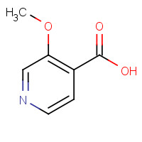 654663-32-8 3-Methoxy-4-pyridinecarboxylic acid chemical structure