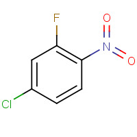 700-37-8 4-Chloro-2-fluoronitrobenzene chemical structure