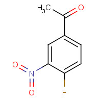 400-93-1 4'-Fluoro-3'-nitroacetophenone chemical structure